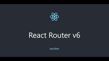 [React] React-Router v6