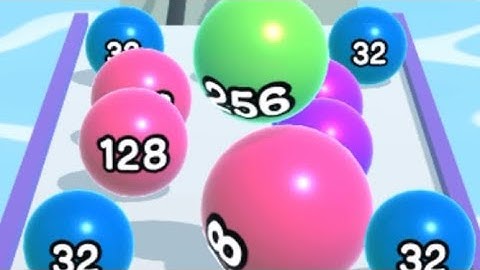 BALL RUN 2048  - All  Levels / Gameplay IOS  (Levels 325 -330).