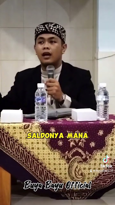 PENGURUS MASJID YANG TAK PERNAH KE MASJID - BUYA BAYU