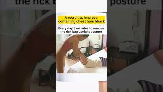 3 Minutes A Day, Improve The Chest Hunchback Head Forward Lead, Open The Shoul