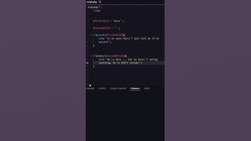PHP | isset() vs empty() #pov #PHP #WebDevelopment #LearnIn60Seconds #PHPForm #PostMethod