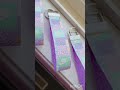 Pastel Colored Keychains. #shorts #diykeychain #keychain #diy #crafting #youtubeshorts #wristlet