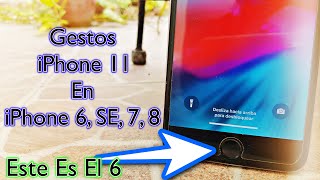 Como tener los Gestos del iPhone 11 o iPhone X en cualquier iPhone CYDIA/JAILBREAK