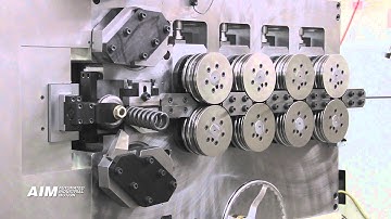 AIM 4000 CNC Spring Coiling Machine