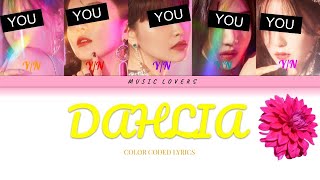 DAHLIA/YOUR GIRL GROUP/ORIGINALLY BY G-IDLE