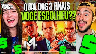 Apenas um react | Michael, Franklin & Trevor - GTA 𝐕 | M4rkim (Grand Theft Auto)