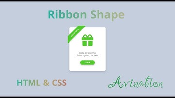 Create a Offer Box With Ribbon Shape Using HTML & CSS