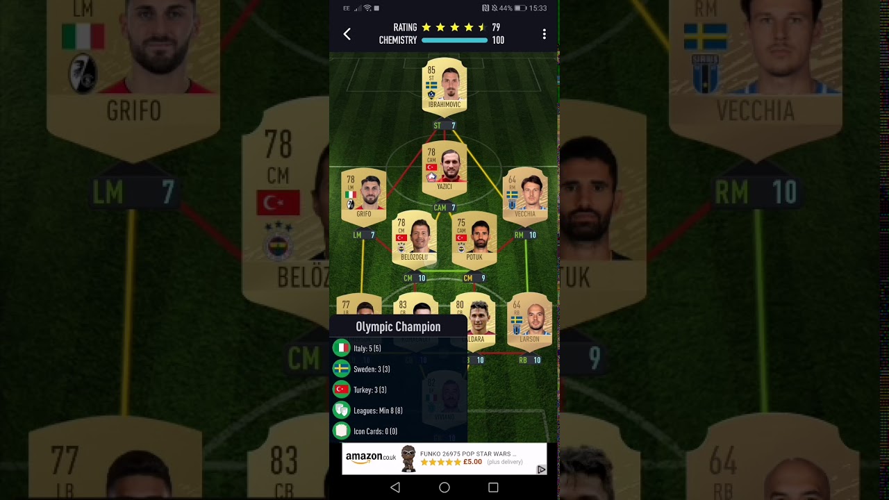 Puskas - Olympic champion sbc pacybits