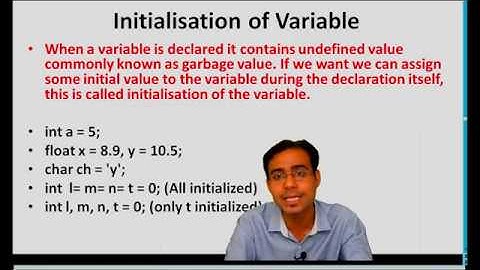 Tutorial 9: Variables in C Language | GATE | NET | PSU