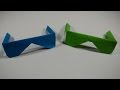 How to make glasses - Origami