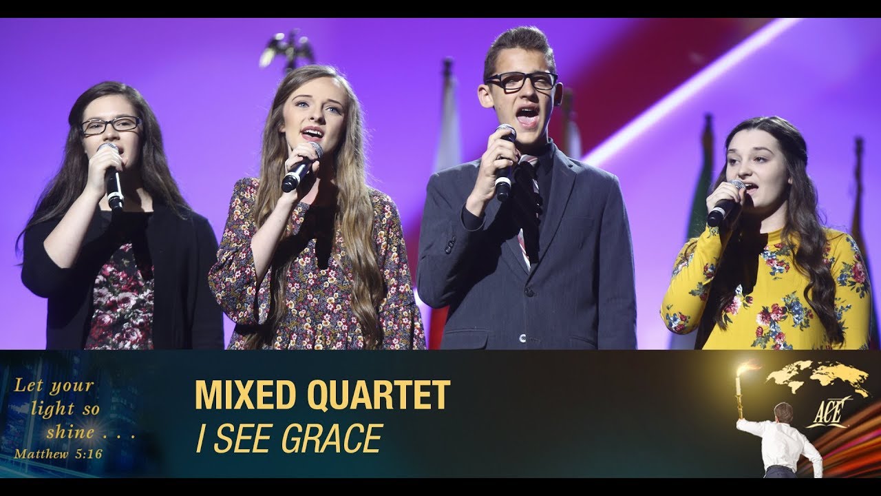 Mixed Quartet, "I See Grace" ISC 2019 YouTube