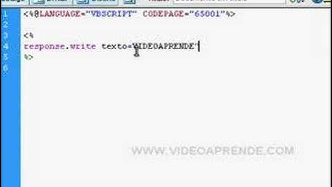 Pasar Variables entre ASP y Flash AS2 - VideoAprende.com