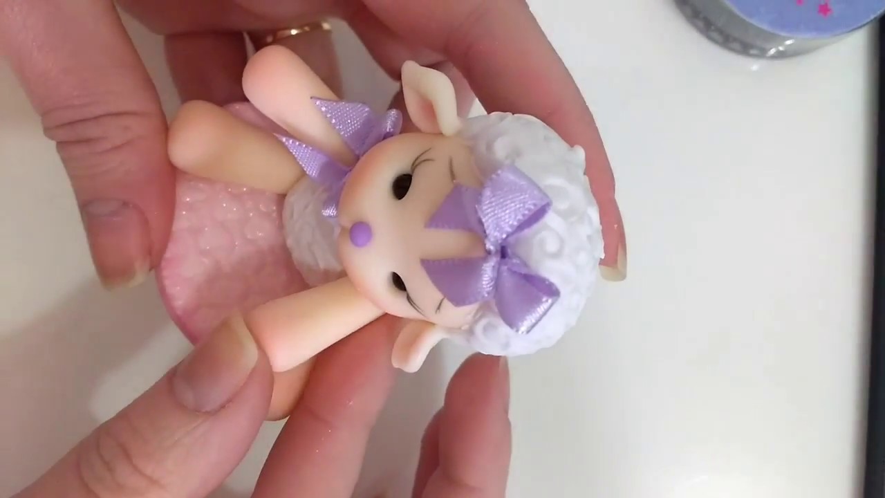 Faça sua festa com a Equipe Faby Rodrigues - Lembrancinha Ovelhinha