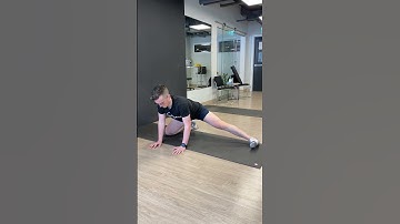 Kneeling Adductor Stretch with Hip External Rotation Flossing