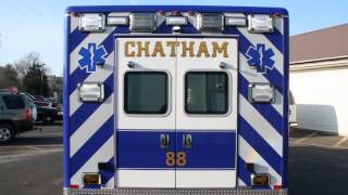New Ambulance Delivery by VCI to Chatham Emergency 2013 Horton 553B Ford E450 15778