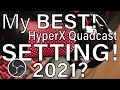 My BEST HyperX Quadcast SETTING 2021? | BEST OBS SETTING!