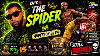 ANDERSON SILVA IS STILL BROKEN IN UFC 5 😳💀EA SPORTS UFC 5