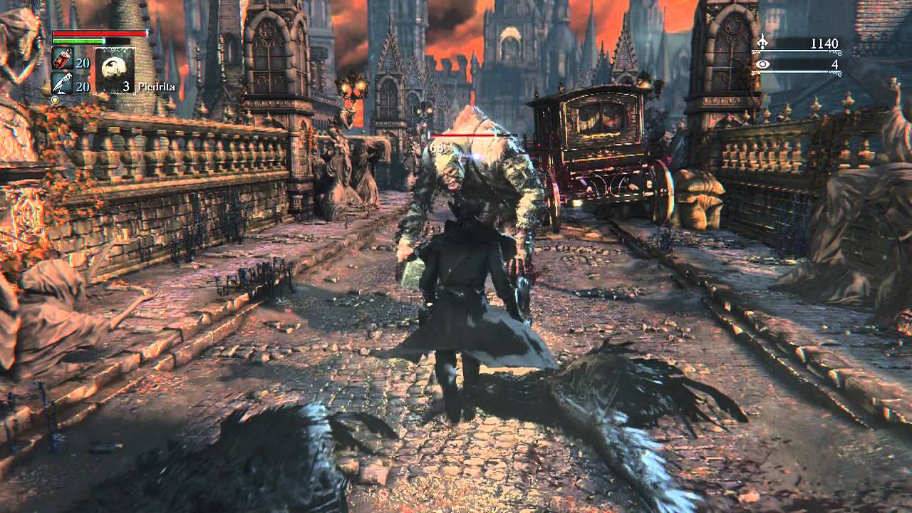 Bloodborne Primer jefe loco gigante 3 YouTube