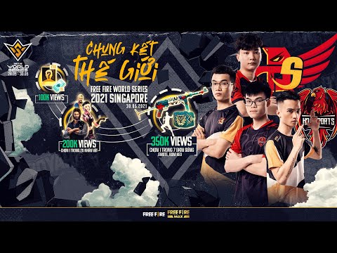 [VN] Free Fire World Series 2021 Singapore - Finals | BTS thi đấu hết mình, HQ nỗ lực đạt 2 Booyah!