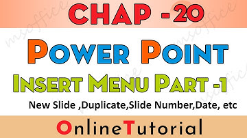 power point insert menu part 1|| insert menu all option||insert menu ke sare option||cs ||vk sir||