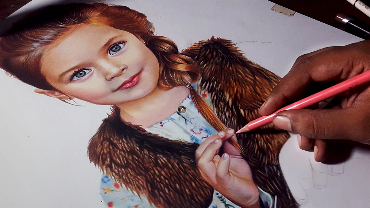 Colorful Portraits Color Pencil