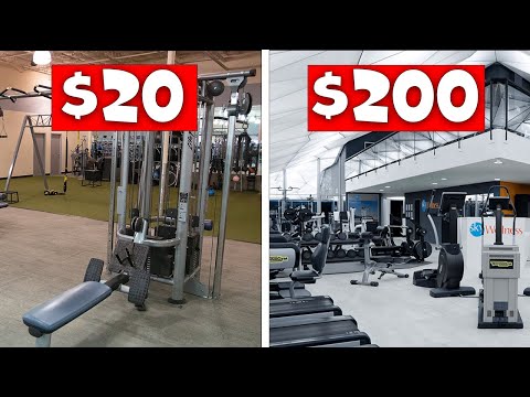 The Difference Between a $20 Gym vs $200 Gym Membership