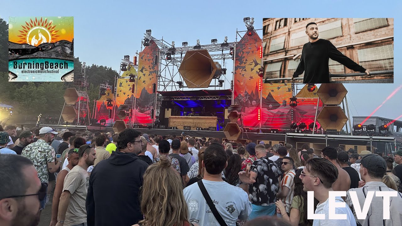 Marco Faraone live bei Burning Beach 2023