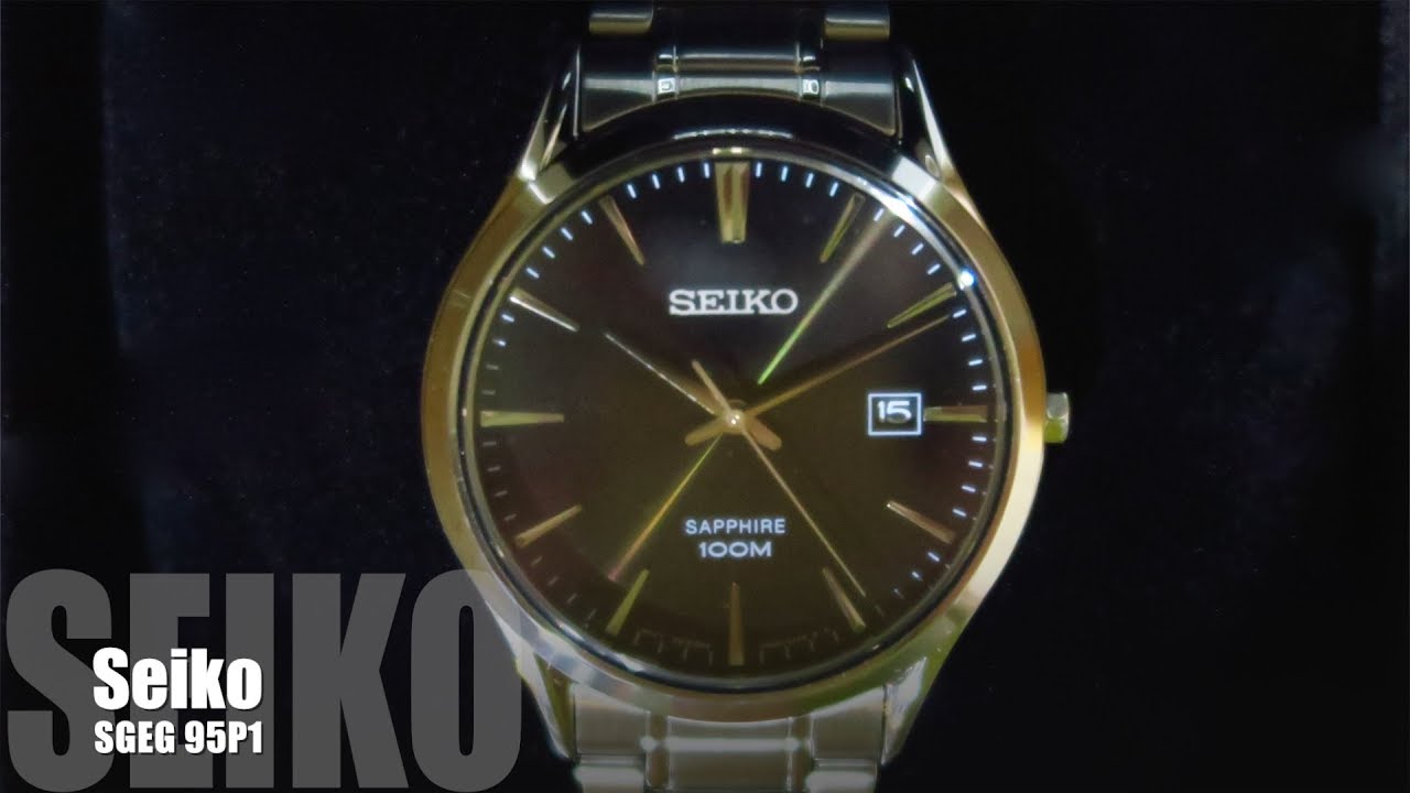 Seiko SGEG 95P1 Unboxing - YouTube