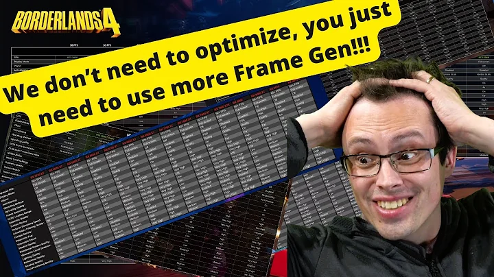 I've never seen anything like this... Borderlands 4 "Officially Optimized"