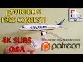 SORTEO 4K Subs OnBoardHD | 4K FREE CONTEST! | Q&amp;A and PATREON Announcement!