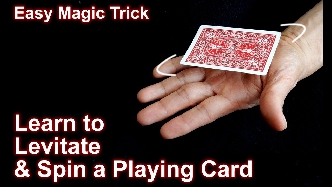 easy-magic-trick-how-to-levitate-and-spin-a-playing-card-youtube