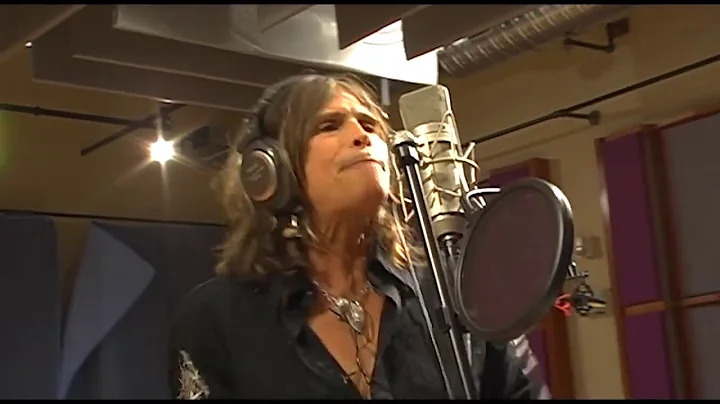 Aerosmith - Steven Tyler singing in the studio - A...