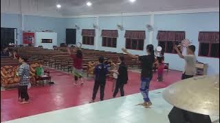 Praktis Menari Rebana