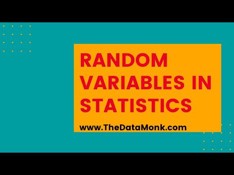 Random variable and random sample in Statistics | Part 1 |Complete ...