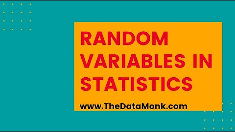 Random variable and random sample in Statistics | Part 1 |Complete Statistics Tutorial|The Data Monk