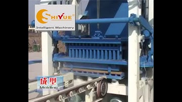 Shiyue QT4 20 concrete block machine