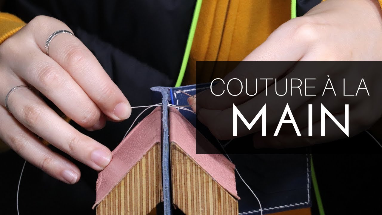 Comment faire une couture INVISIBLE à la MAIN? - YouTube