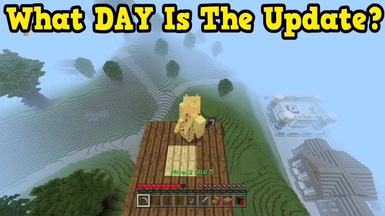 Minecraft PE / Xbox What Day Does The Next Update Come Out? - YouTube