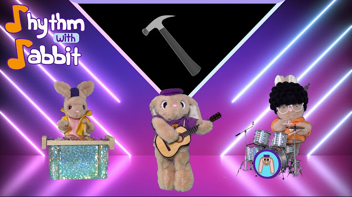 Hammer Music Video | Rhythm With Rabbit | Preschool Education