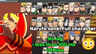 Naruto senki Full characters!! 2025 Naruto senki || #naruto#moba#fyp