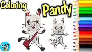 Coloring Pandy Paws | Gabby's Dollhouse Video