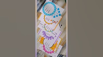 circle borderdesigns for project #beautifulborderdesign #frontpage #shortsfeed