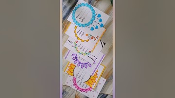 circle borderdesigns for project #beautifulborderdesign #frontpage #shortsfeed