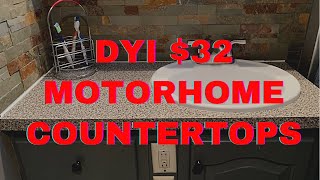 Motorhome DYI Laminate Counter Tops $32 by This Old Coach Everything Rv 365 views 2 years ago 11 minutes, 32 seconds