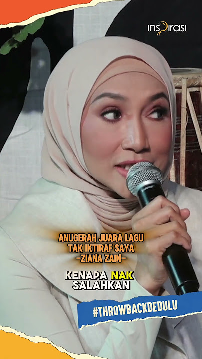 #huruhara - 'SAYA TAK DI IKTIRAF AJL' -Ziana Zain-