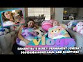 VLOG | SAMANTHA'S HERE👯‍♀️!!! Permanent jewelry, a Squishmallow haul, and shopping!