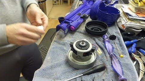 Technical: Dyson DC04 Motor Replacement PART 2