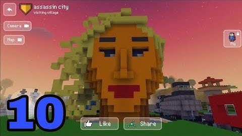 Block Craft 3D: Building Simulator Games For Free - Gameplay Visiting Village Part 10 | BC3D Build