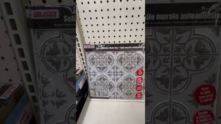 Self-Adhesive Wall Tiles! Big Variety @dollartree 5/18/2024