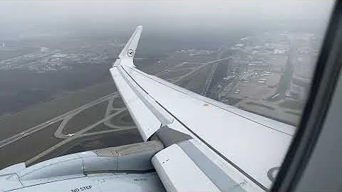 Lufthansa Airbus A320-271N D-AING Taxi, Take off and Land